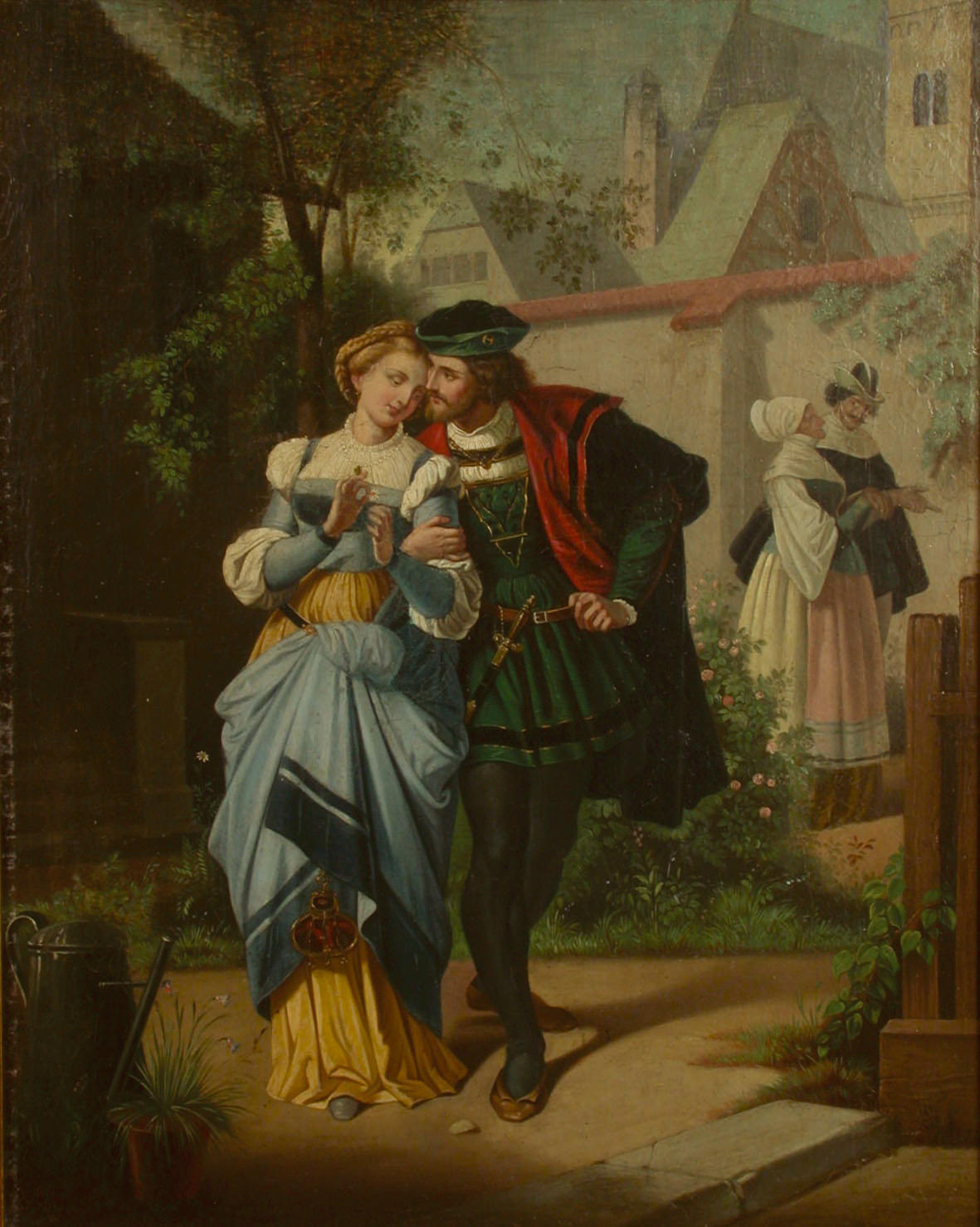 Unknown Artist - Renaissance Lovers (19th Century)